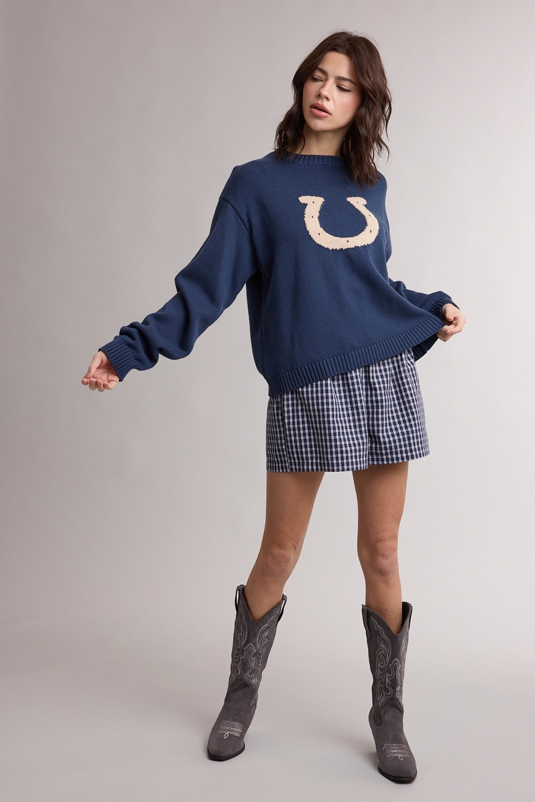 Western Horseshoe Sweater