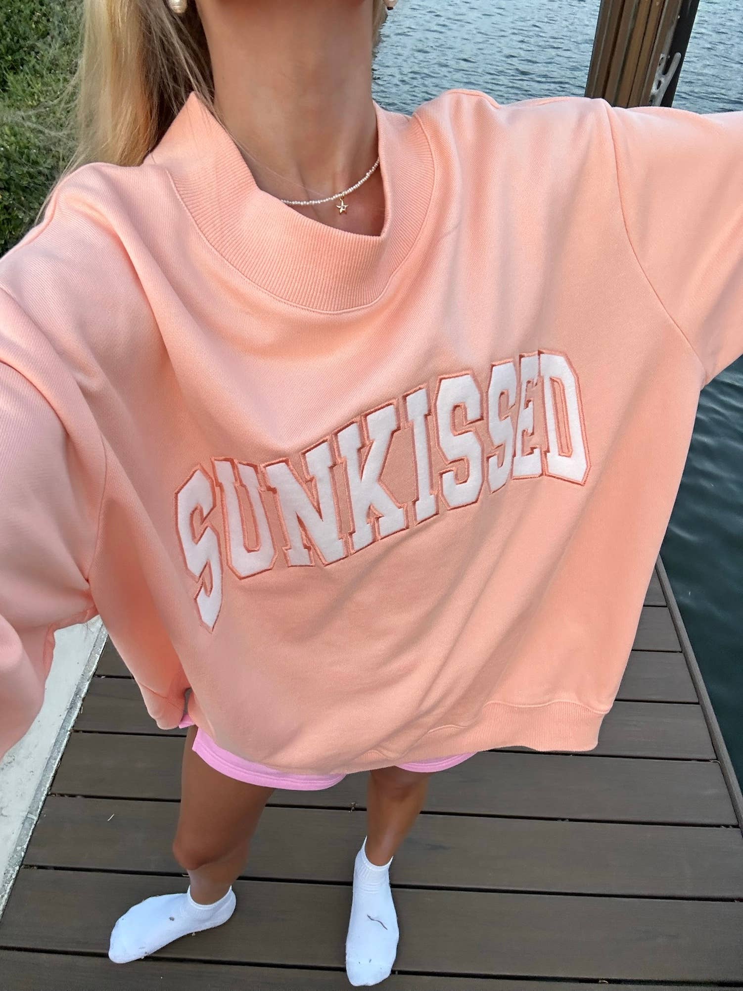 Sunkissed Mockneck
