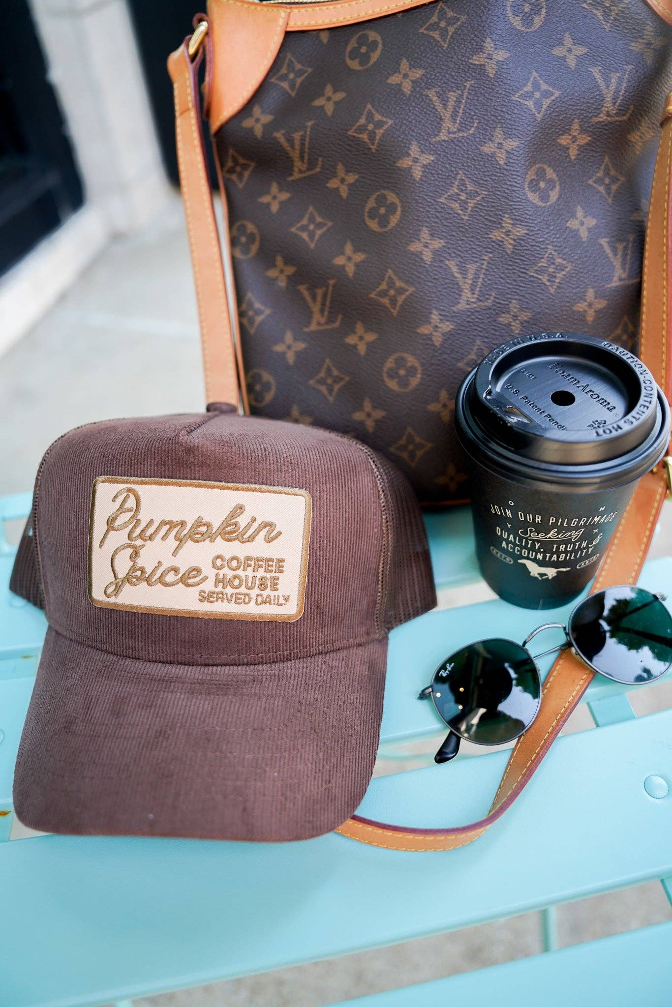 Pumpkin Spice Trucker Hat