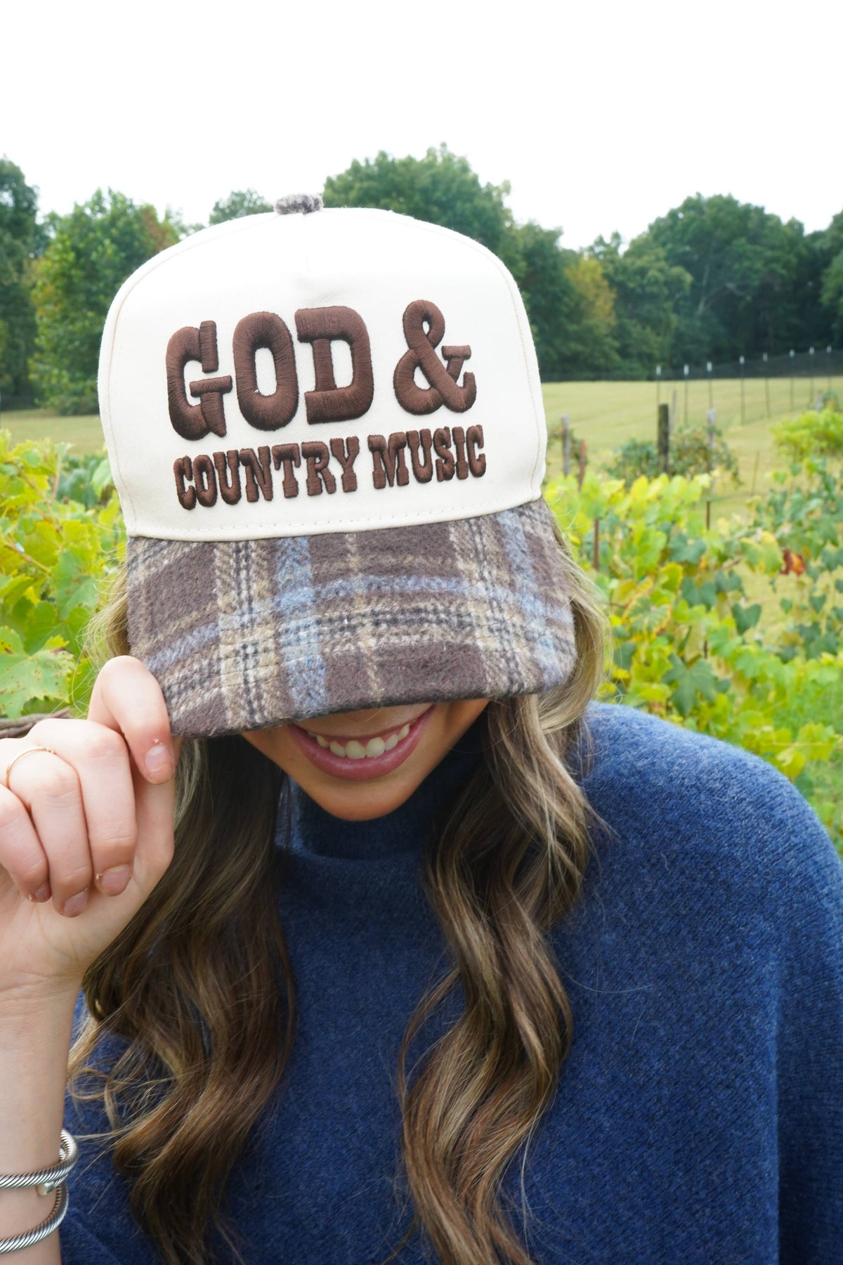 God &amp; Country Music Trucker Hat