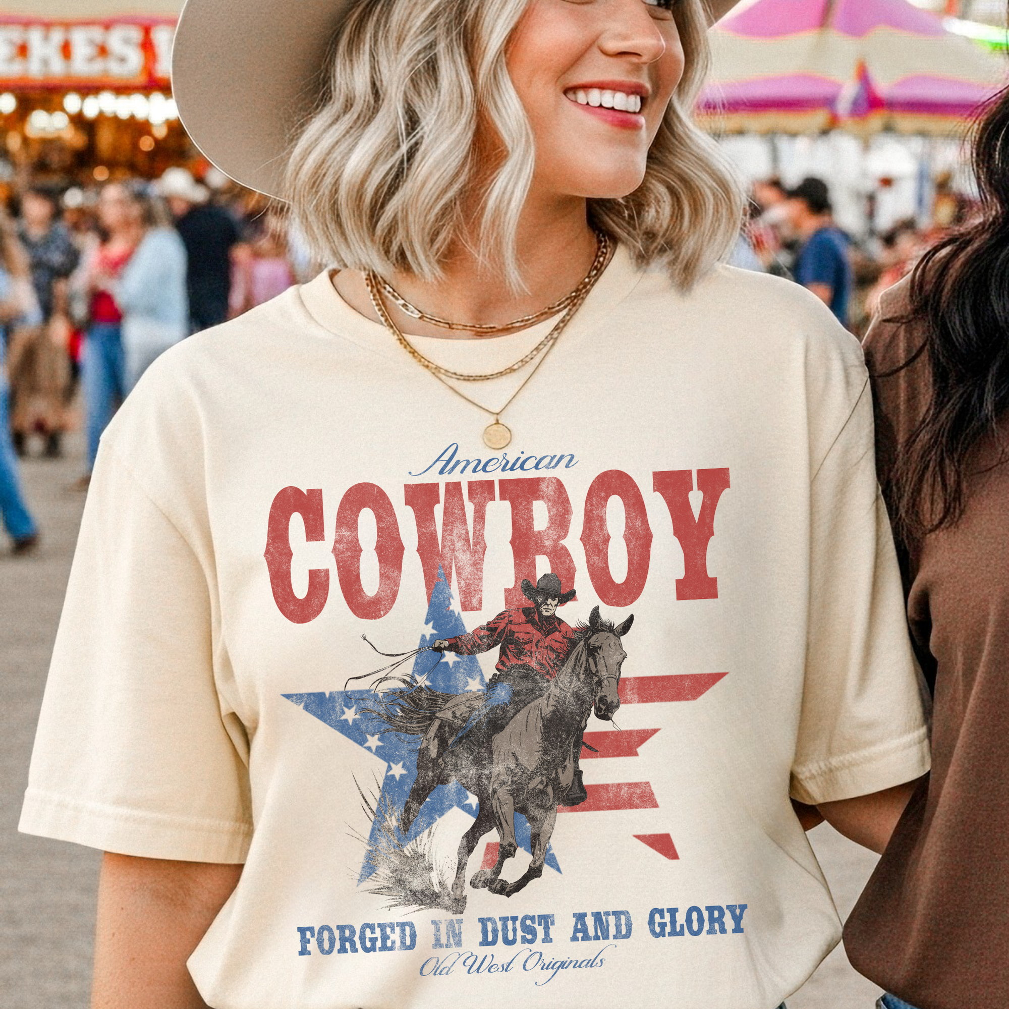American Cowboy Graphic Tee