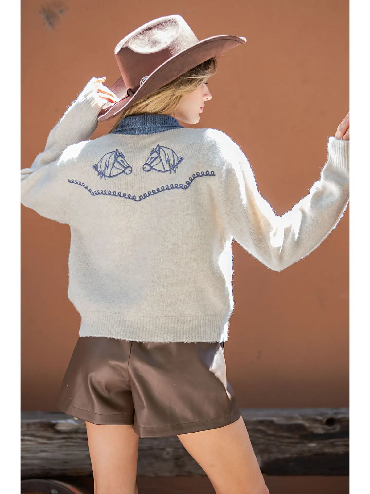 Western Inspired Cardigan