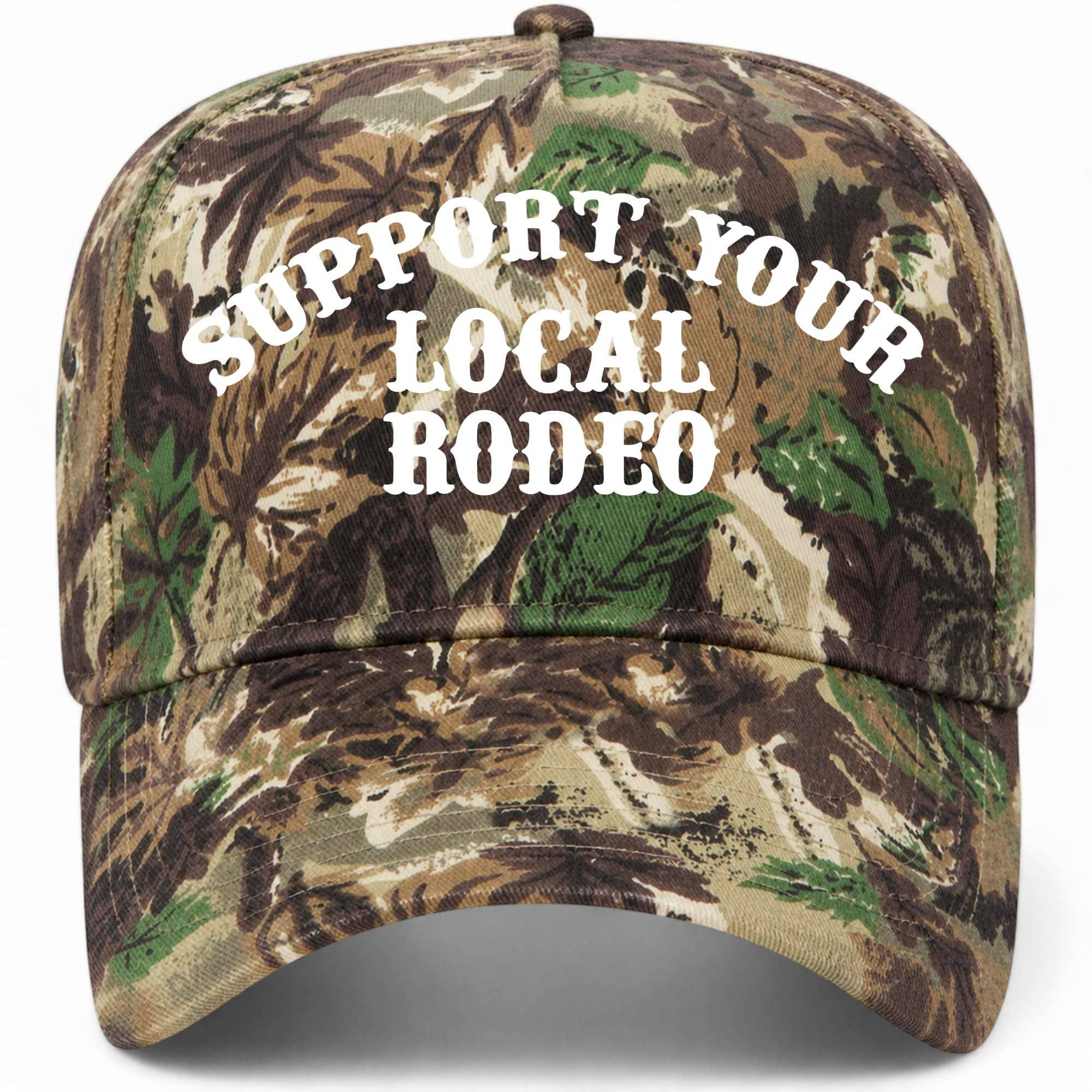 Support Your Local Rodeo Trucker Hat