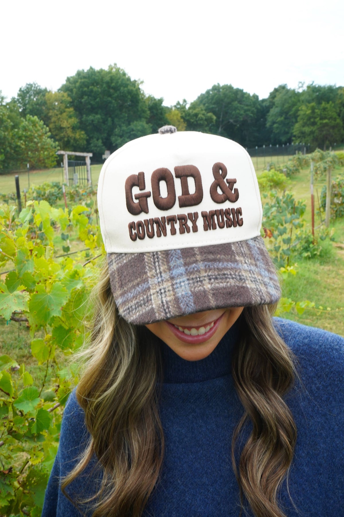 God &amp; Country Music Trucker Hat