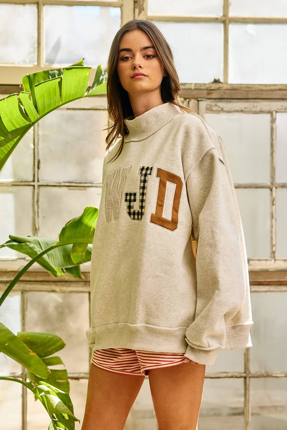 WWJD Embroidered Sweatshirt