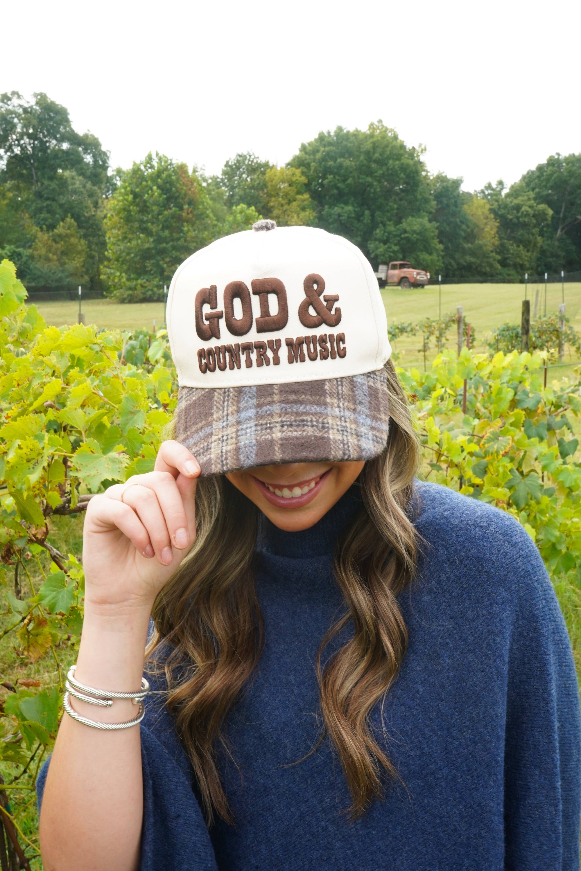 God &amp; Country Music Trucker Hat