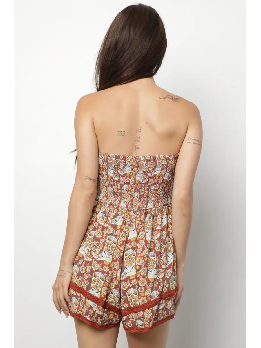 Smocked Romper