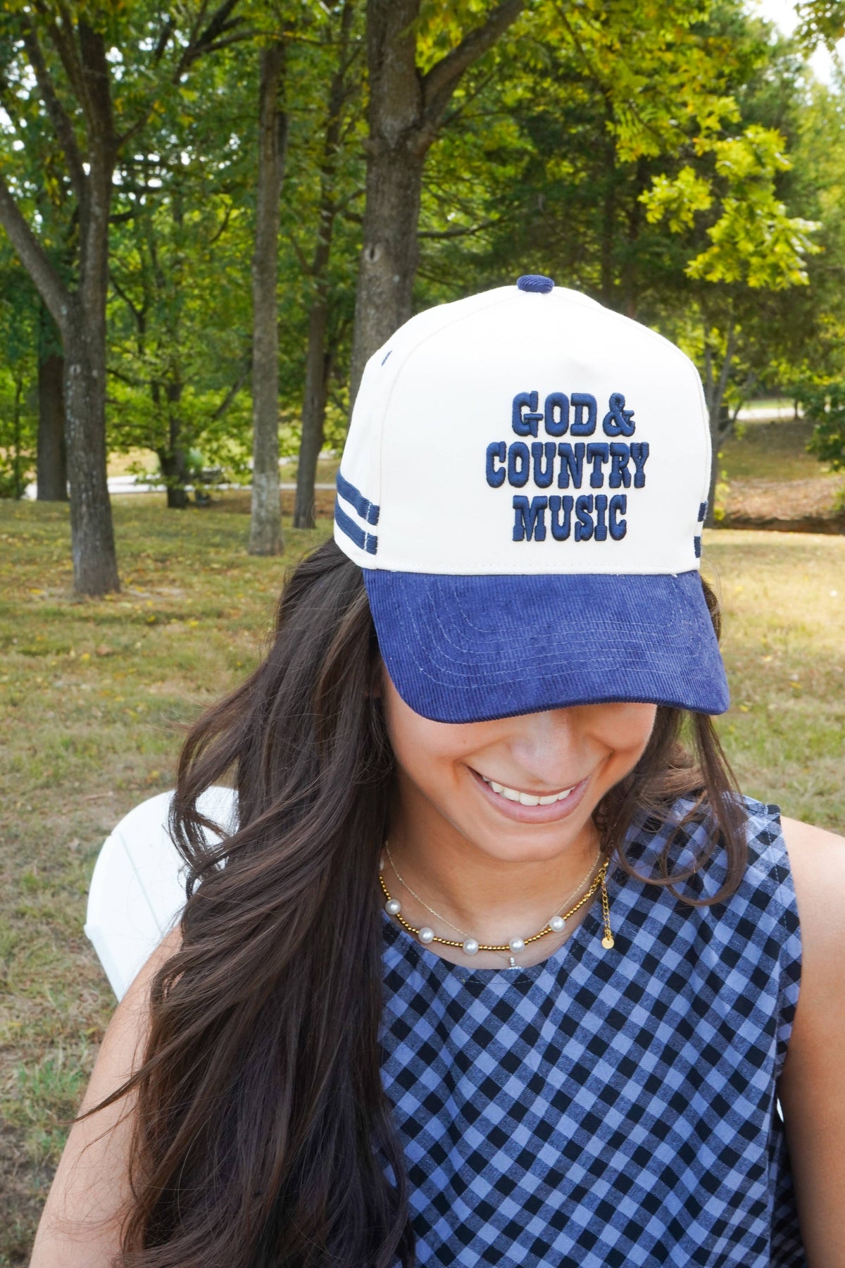 God &amp; Country Music Trucker Hat