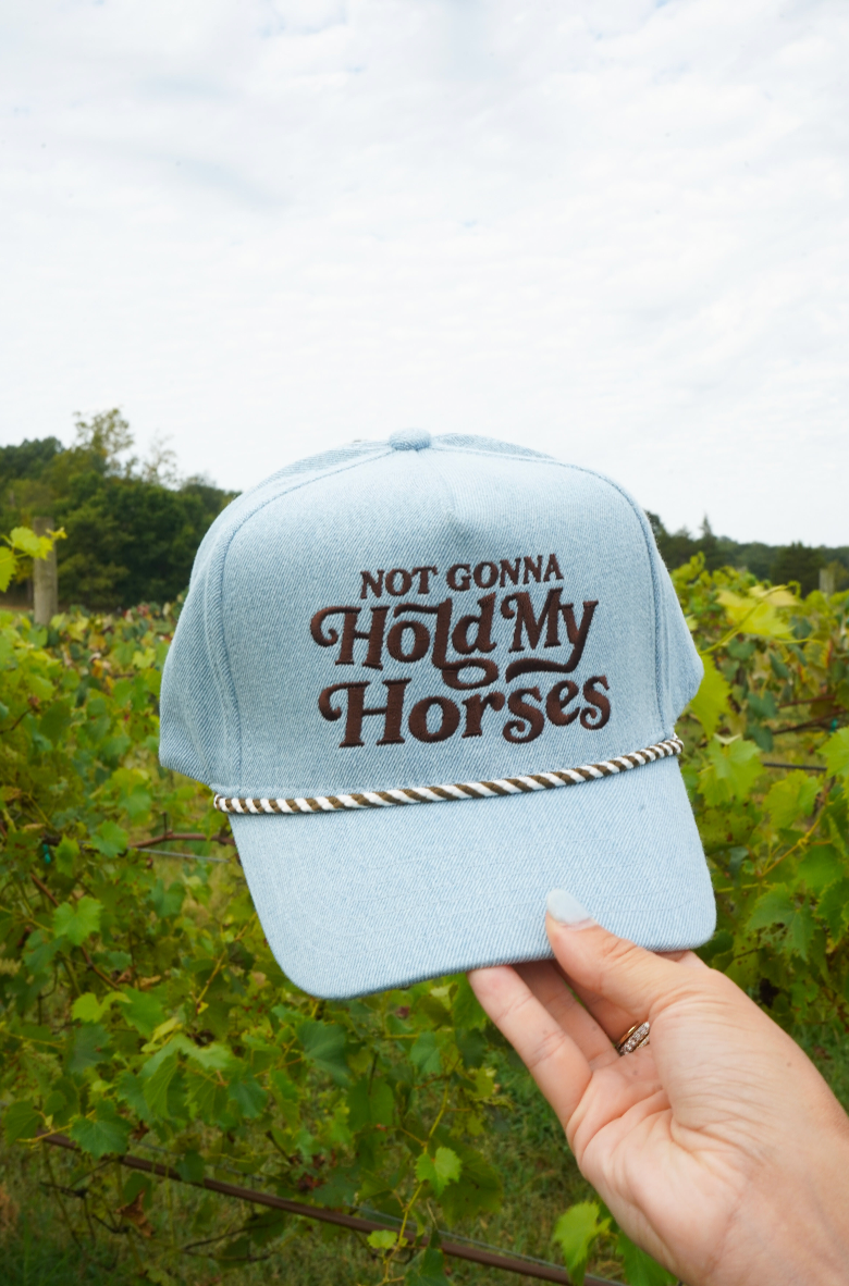 Hold My Horses Trucker Hat