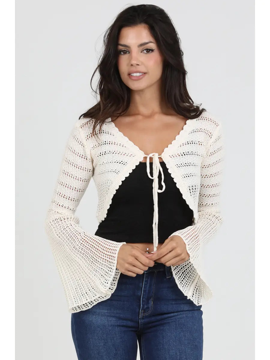 Flare Sleeve Shawl