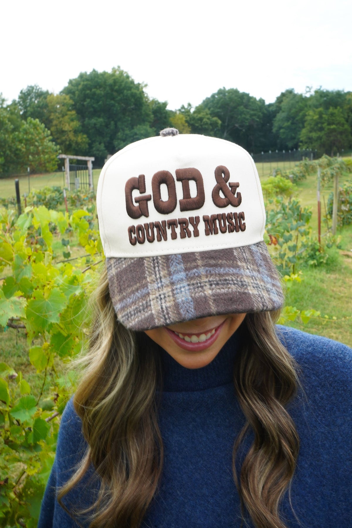God &amp; Country Music Trucker Hat