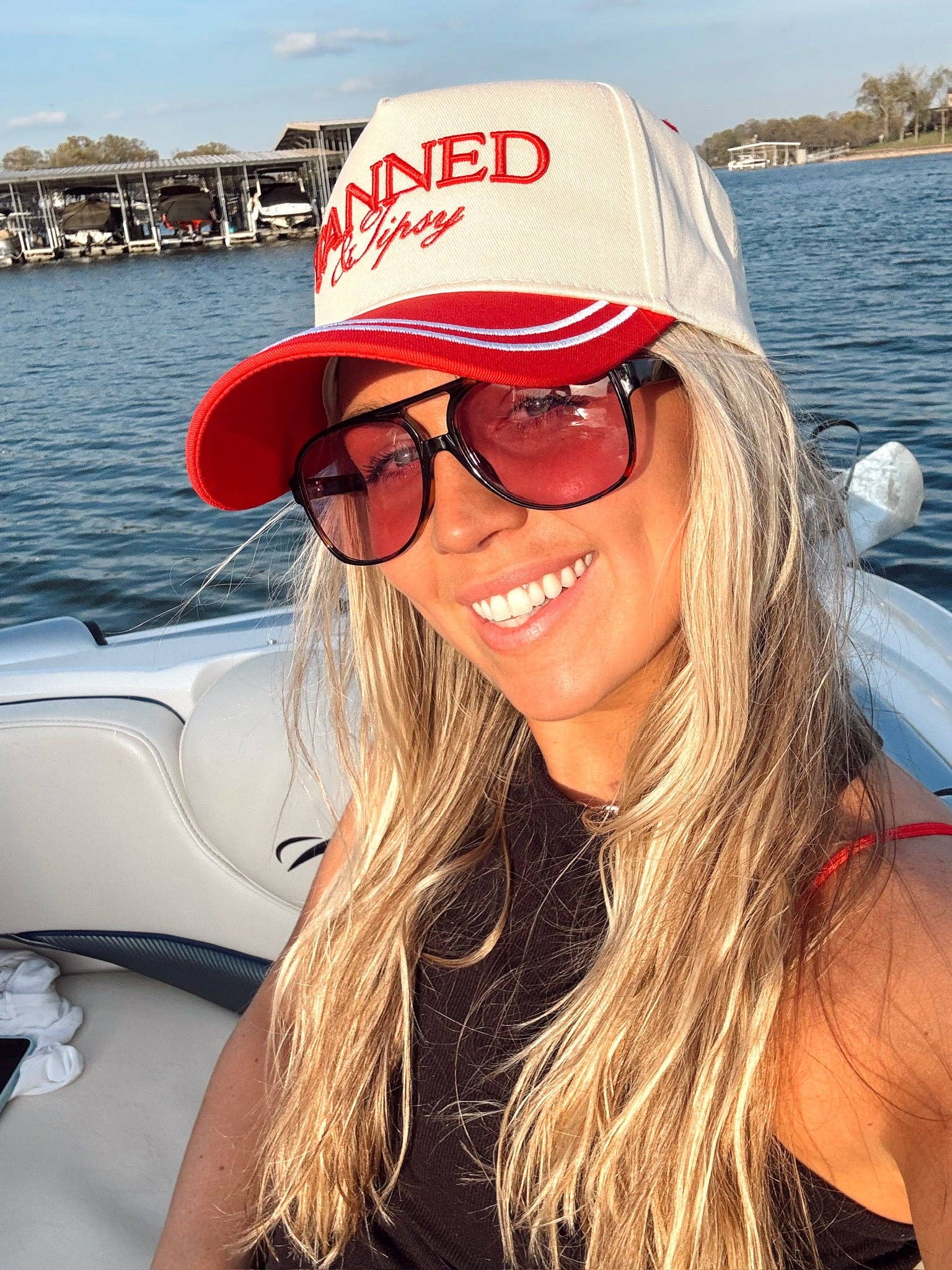 Tanned &amp; Tipsy Trucker Hat