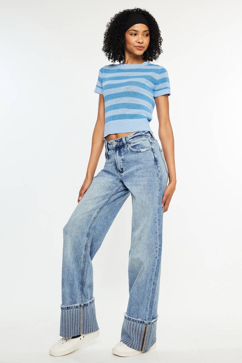 High-Rise Wide Leg