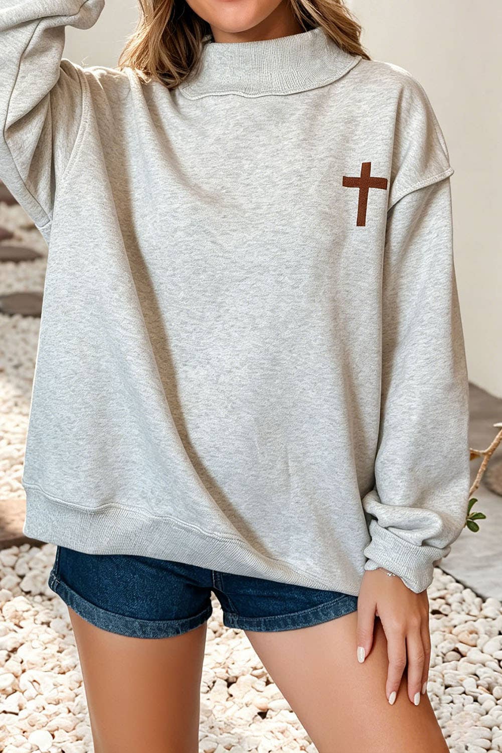 Jesus Saves Mockneck