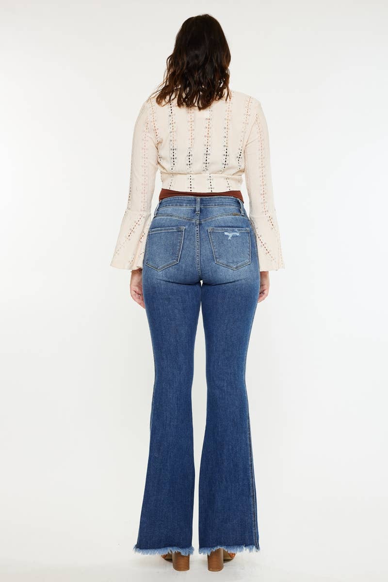 Curvy High-Rise Flare