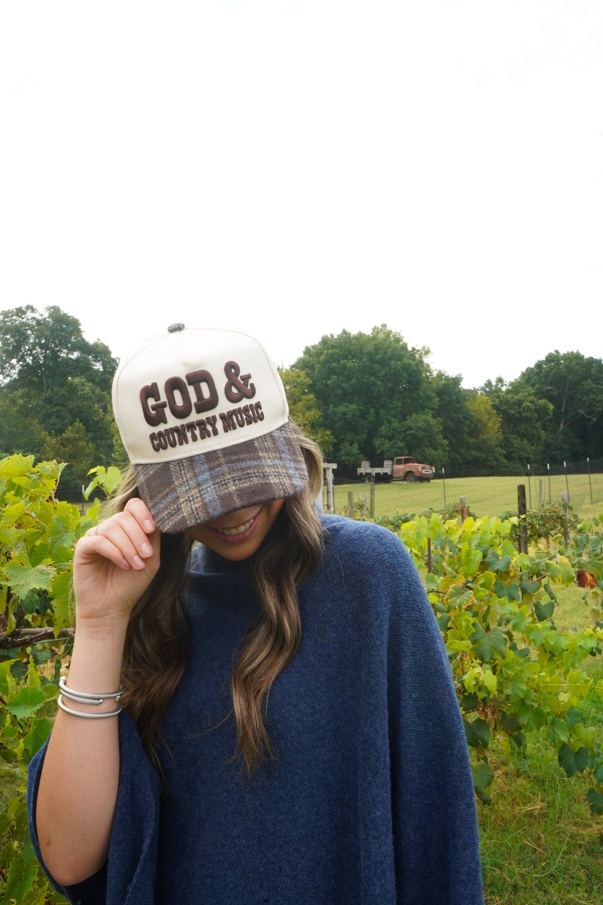 God &amp; Country Music Trucker Hat