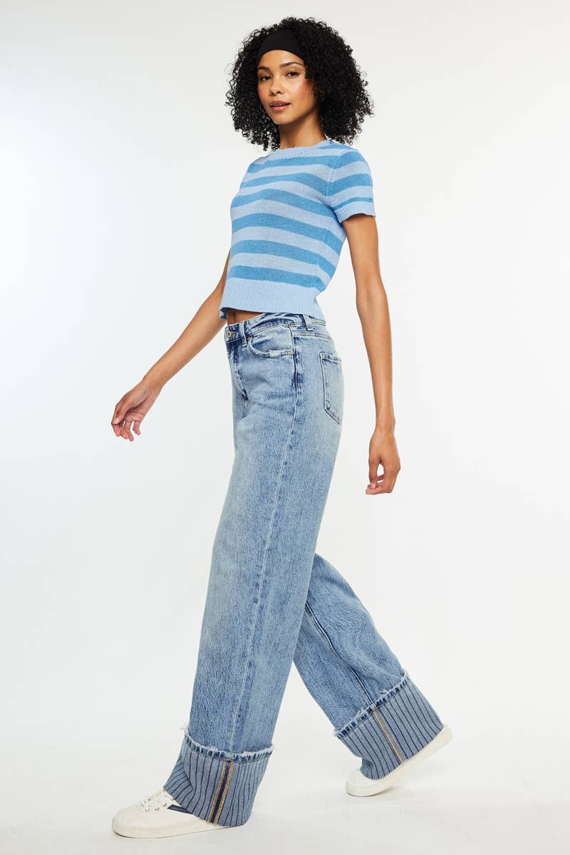 High-Rise Wide Leg