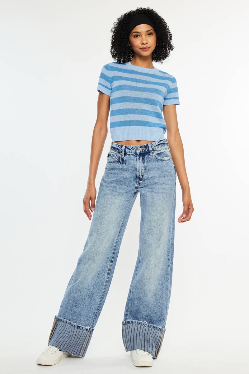 High-Rise Wide Leg