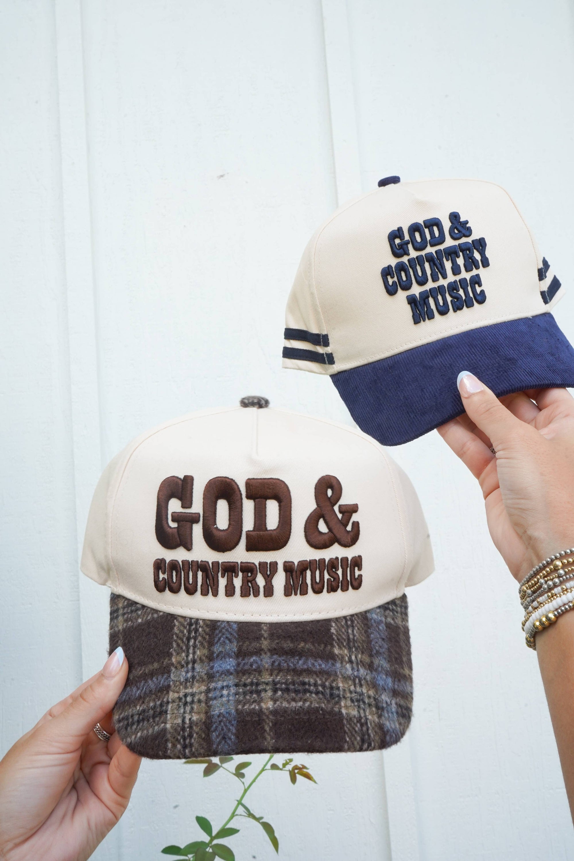 God &amp; Country Music Trucker Hat
