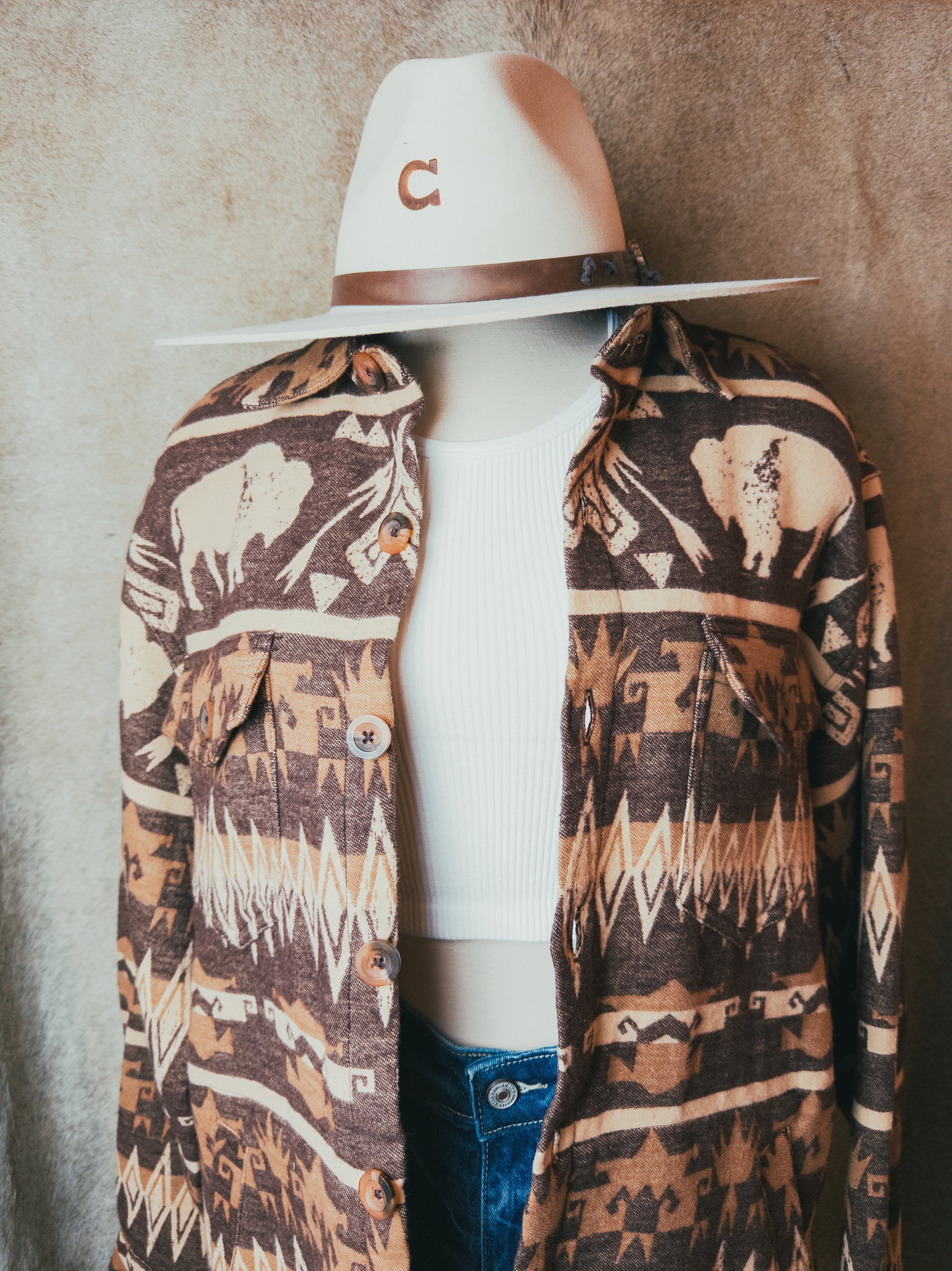 Scully Buffalo Button Up