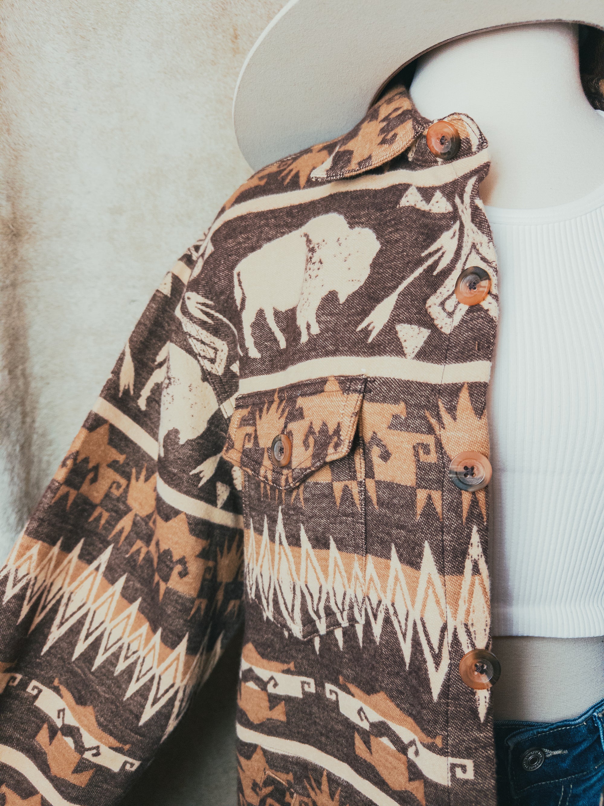 Scully Buffalo Button Up