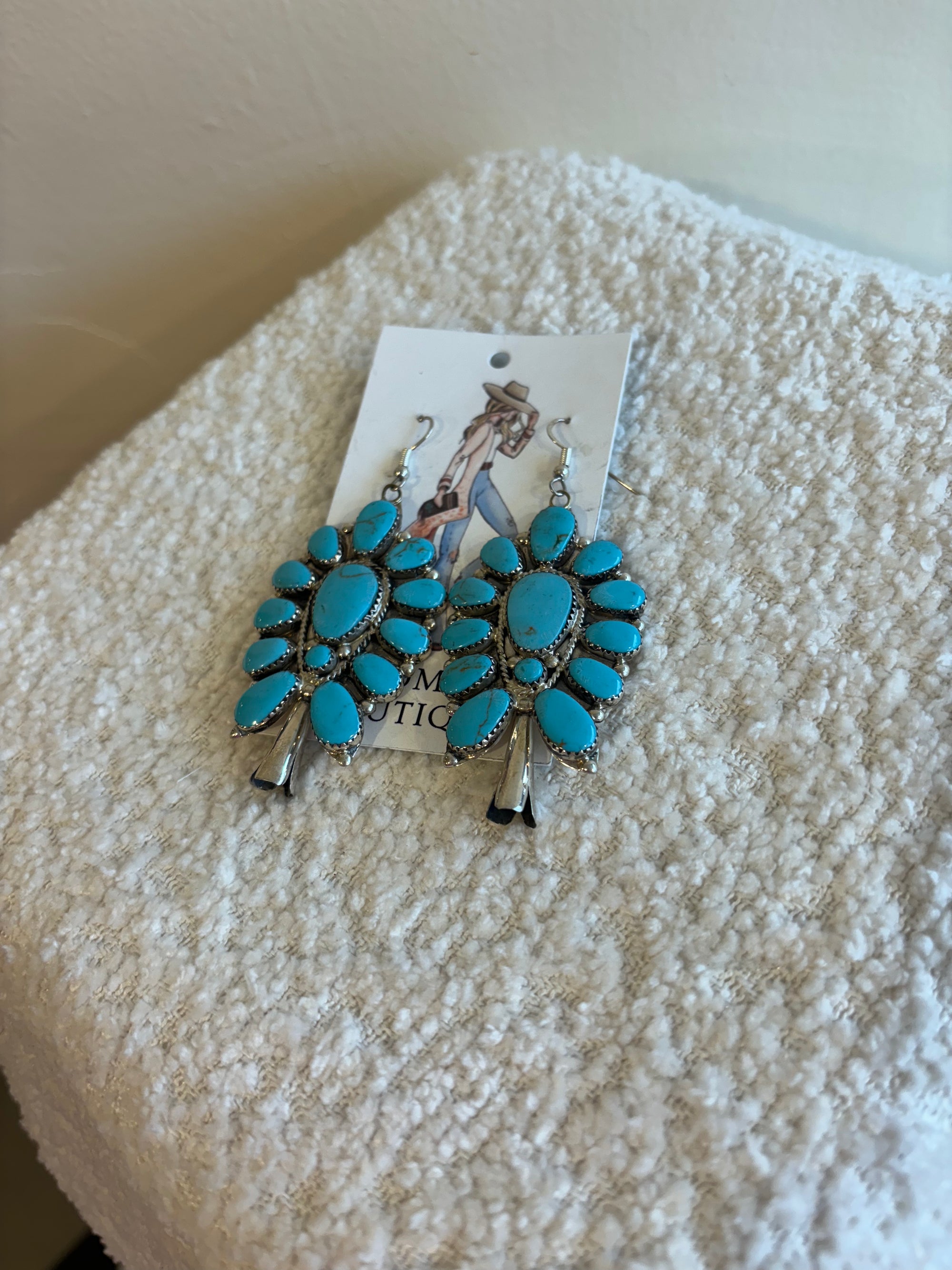 Large Cluster Earrings