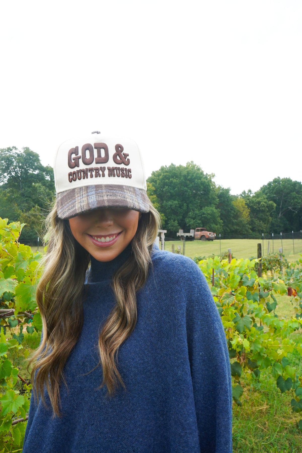 God &amp; Country Music Trucker Hat