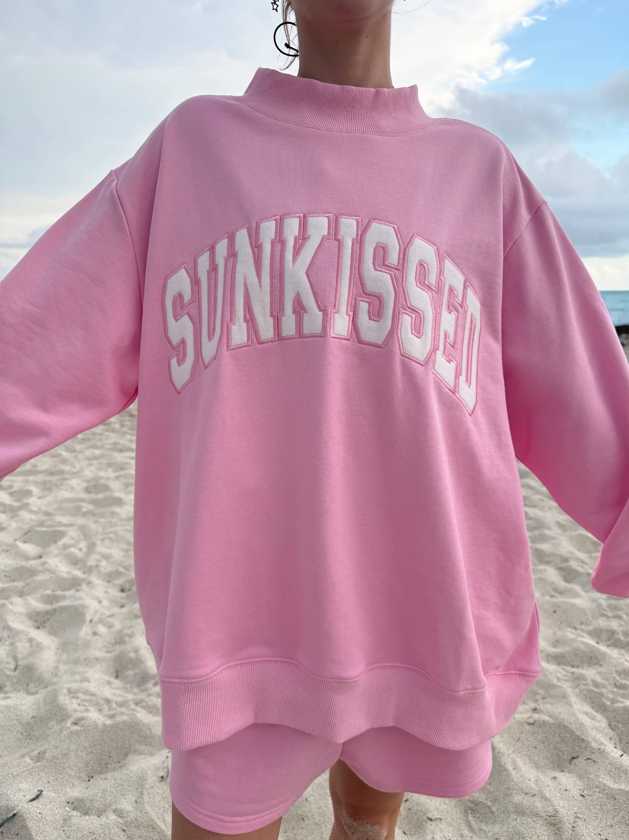 Sunkissed Mockneck