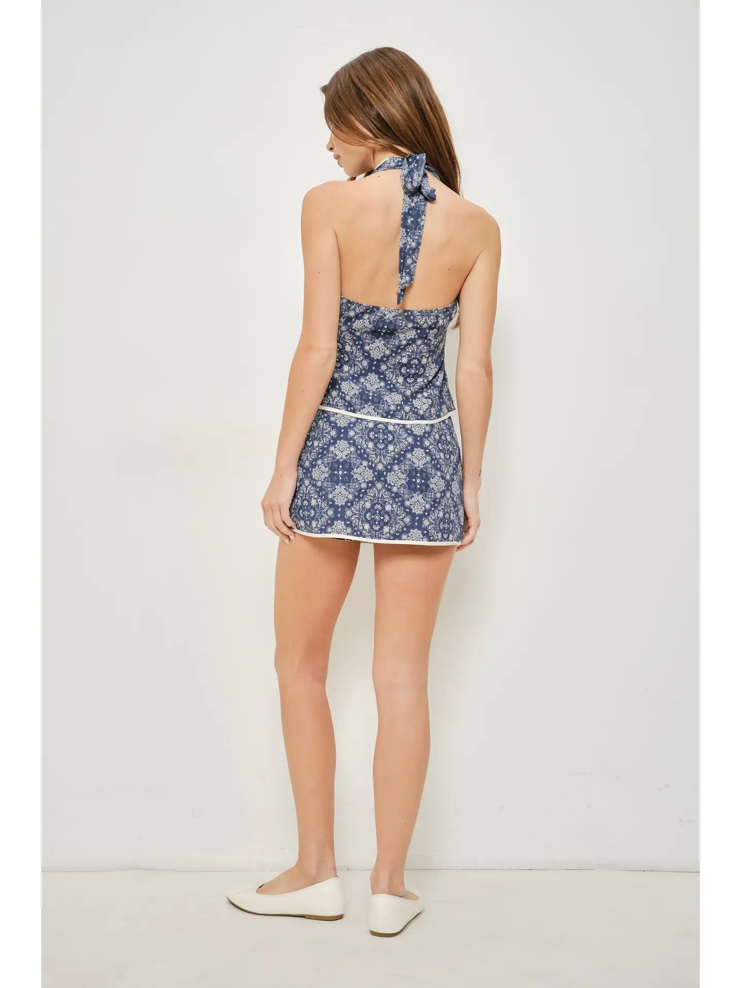 Davis Wrap Halter Top
