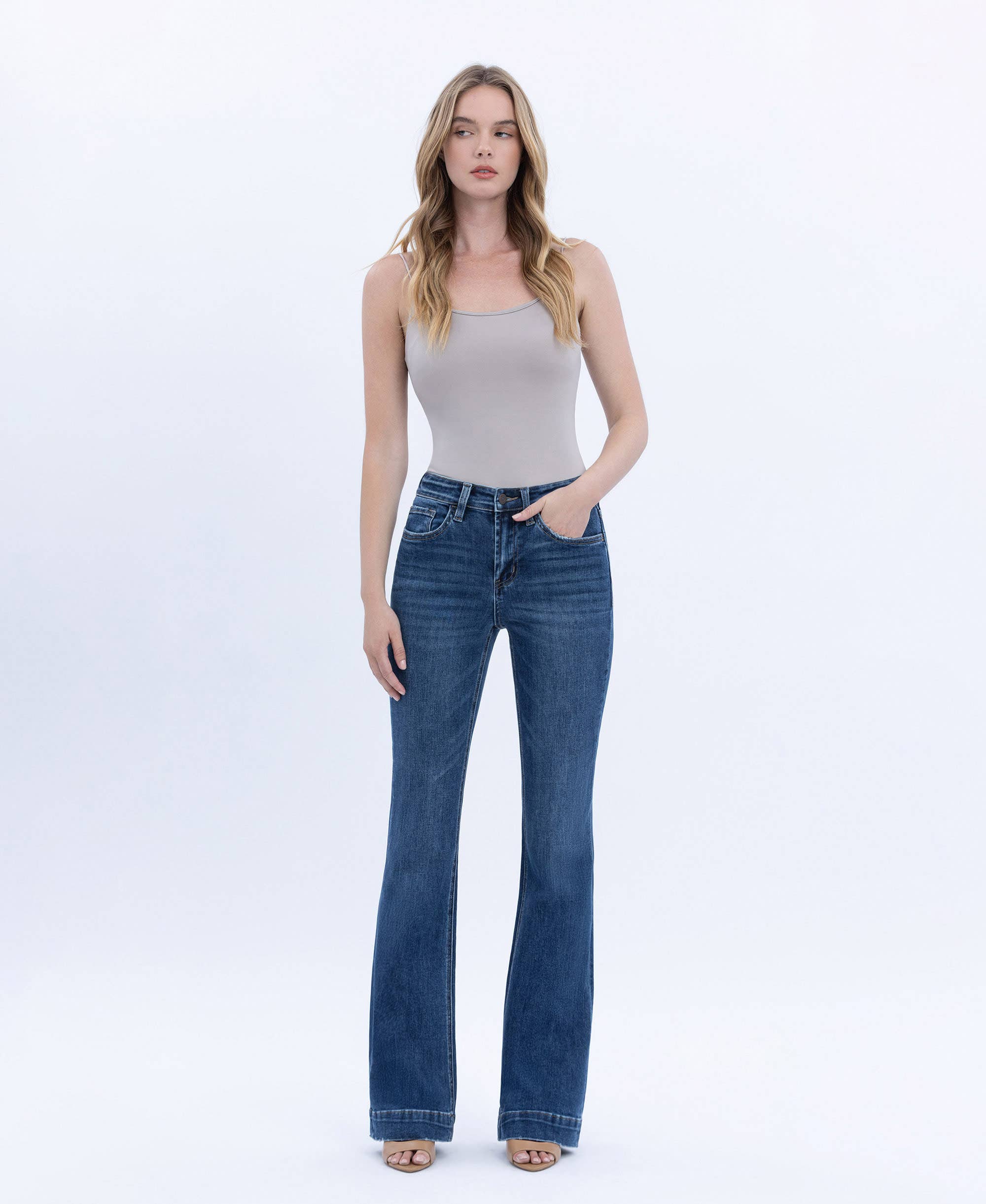 High-Rise Bootcut