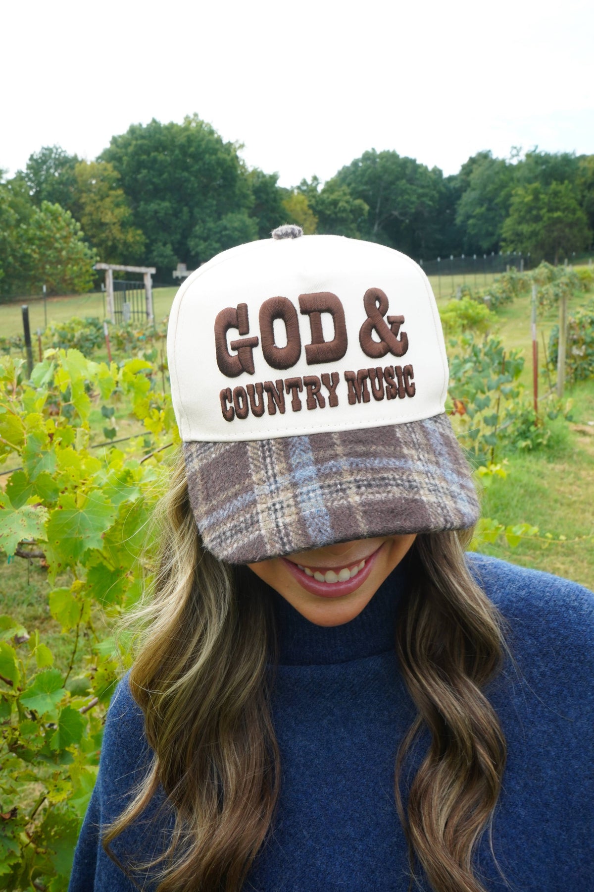 God &amp; Country Music Trucker Hat