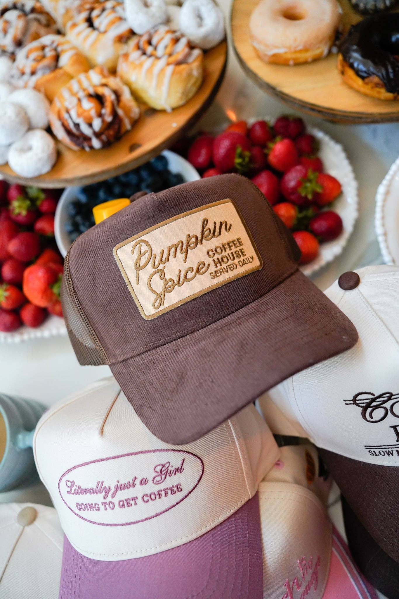 Pumpkin Spice Trucker Hat