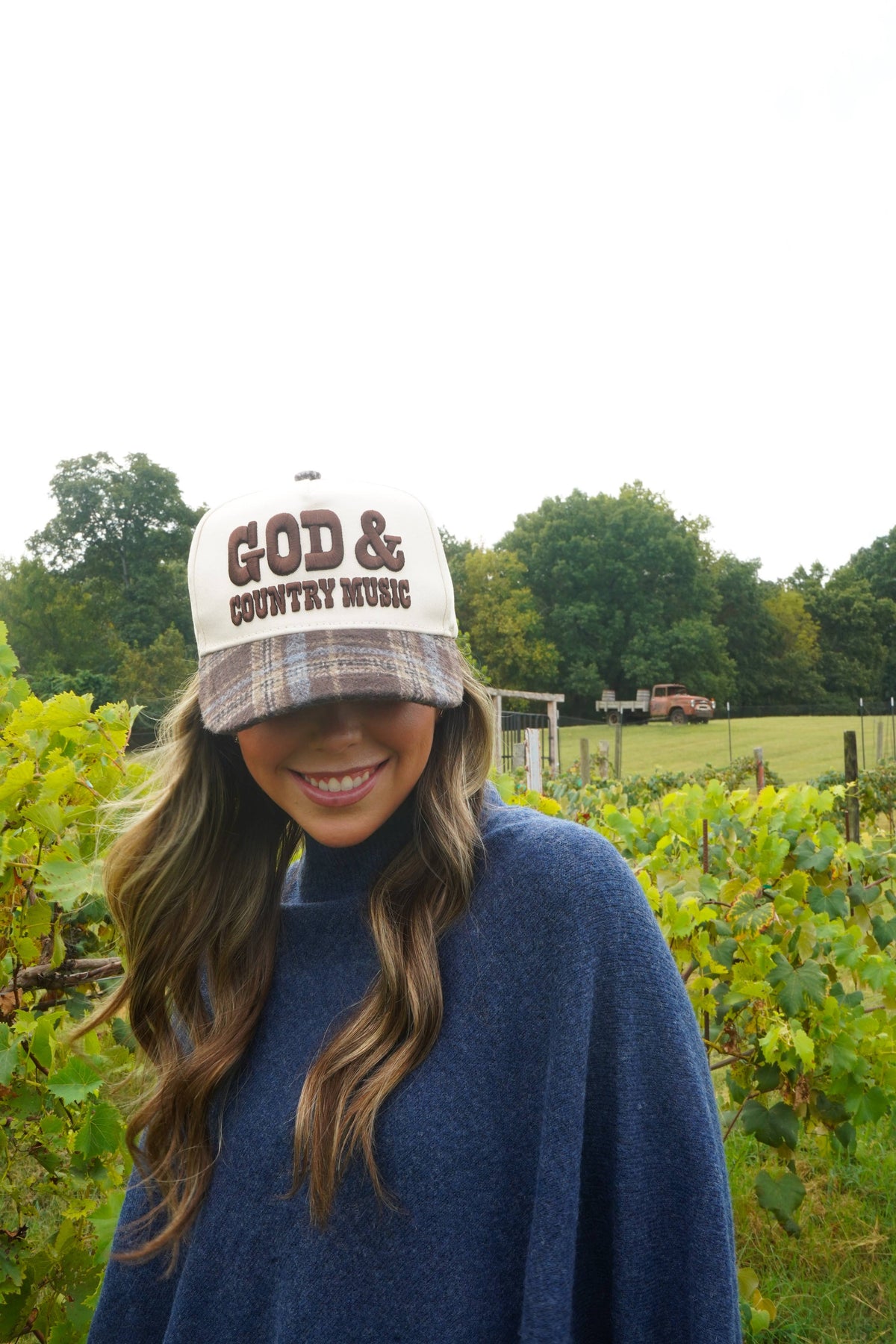 God &amp; Country Music Trucker Hat
