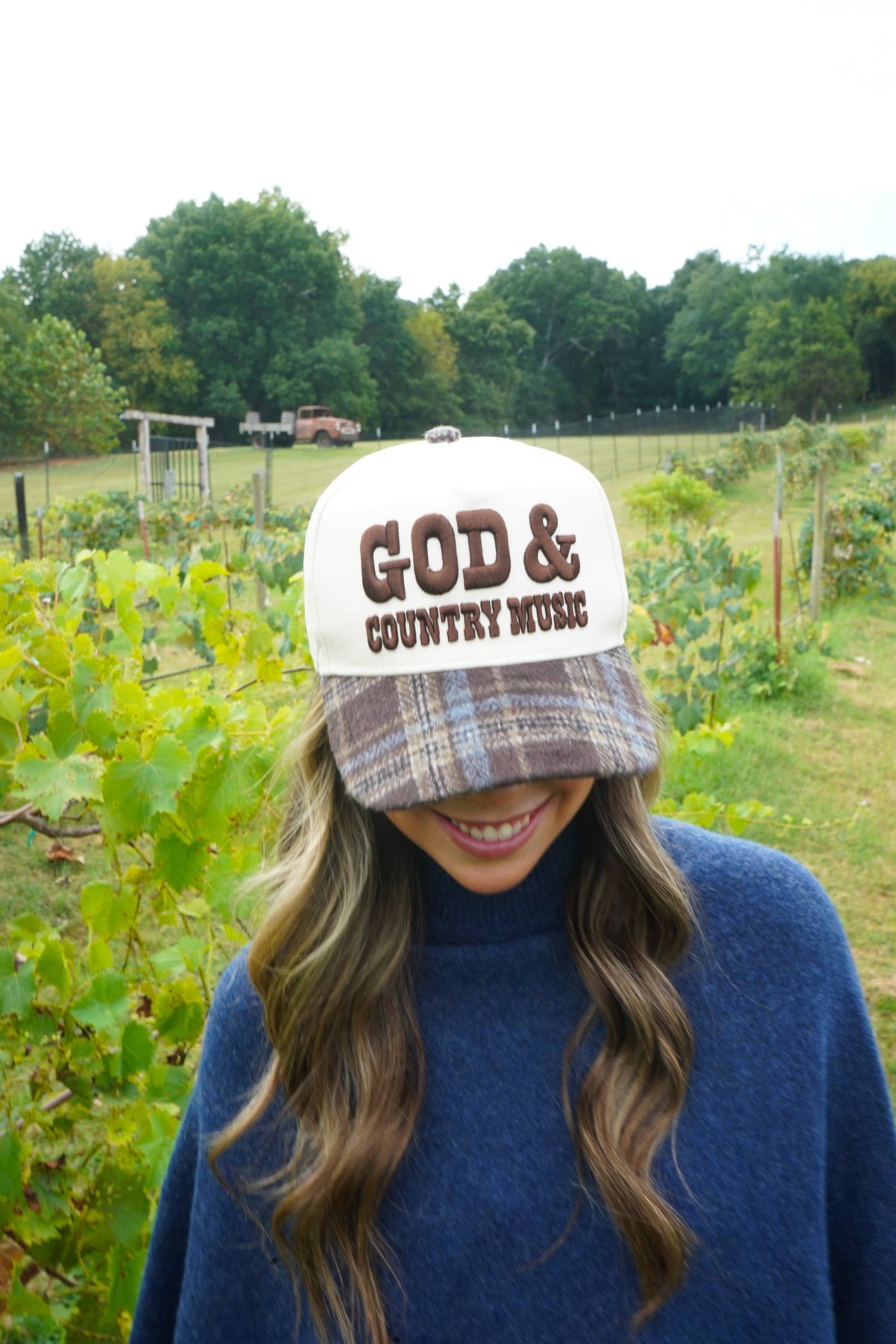God &amp; Country Music Trucker Hat