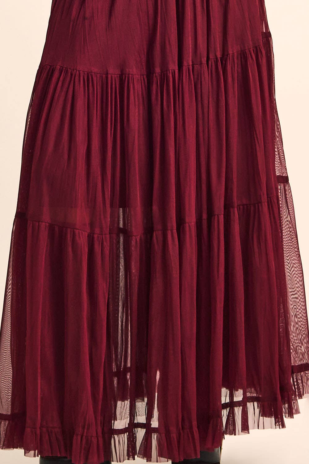 Ruffled Maxi Skirt