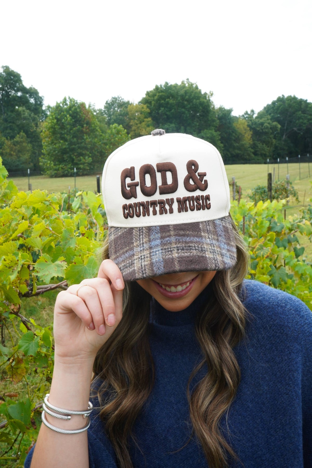 God &amp; Country Music Trucker Hat