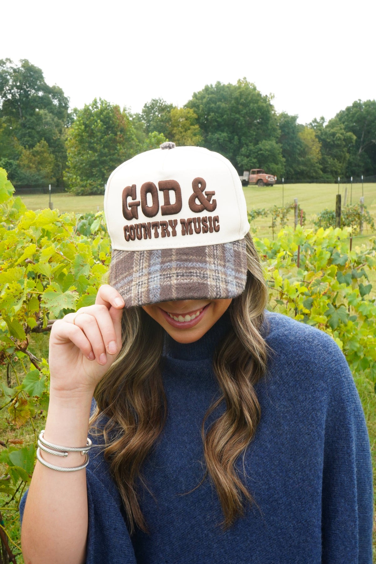 God &amp; Country Music Trucker Hat