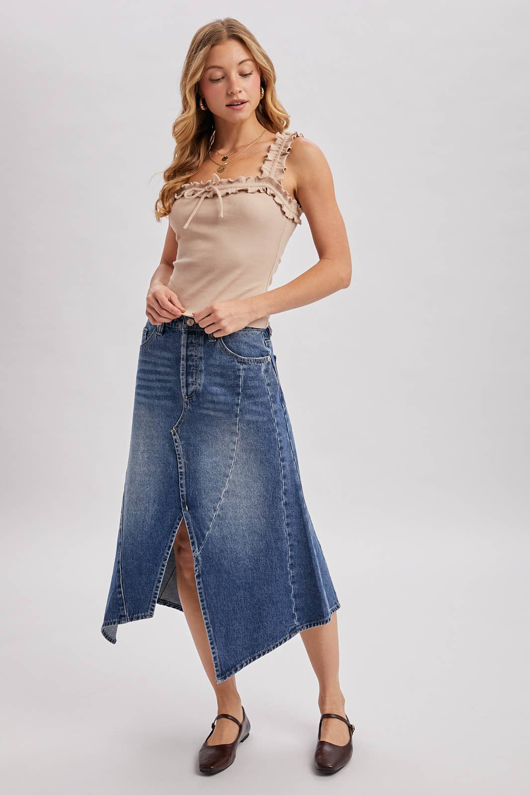 Square Neck Tank Top