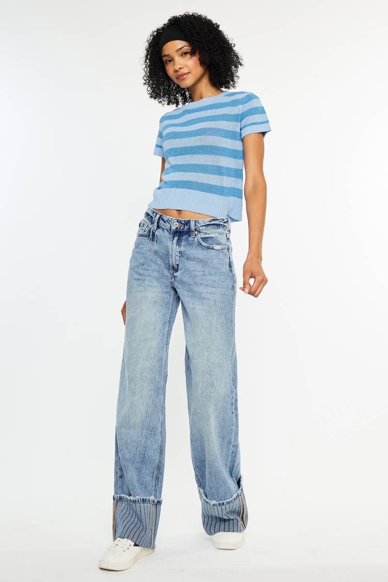 High-Rise Wide Leg