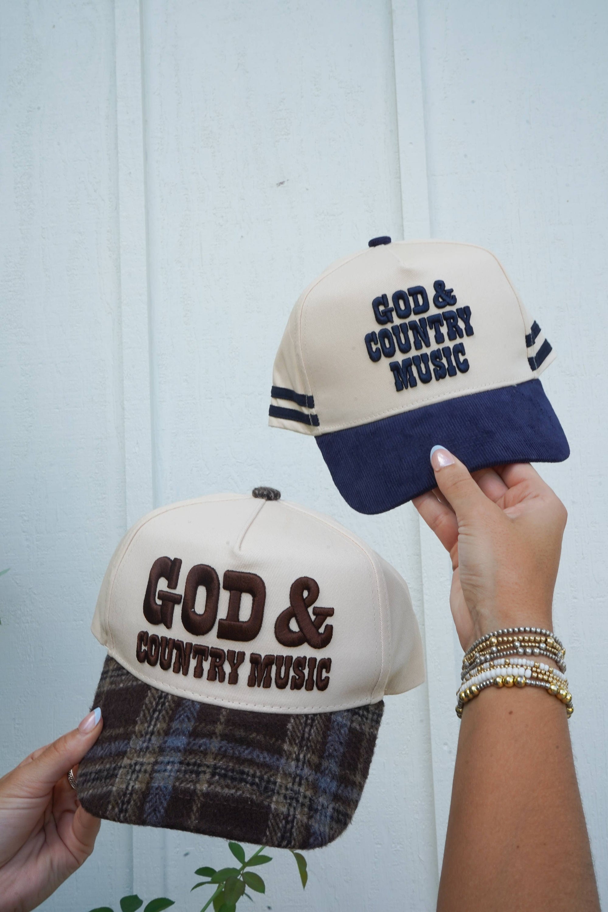 God &amp; Country Music Trucker Hat