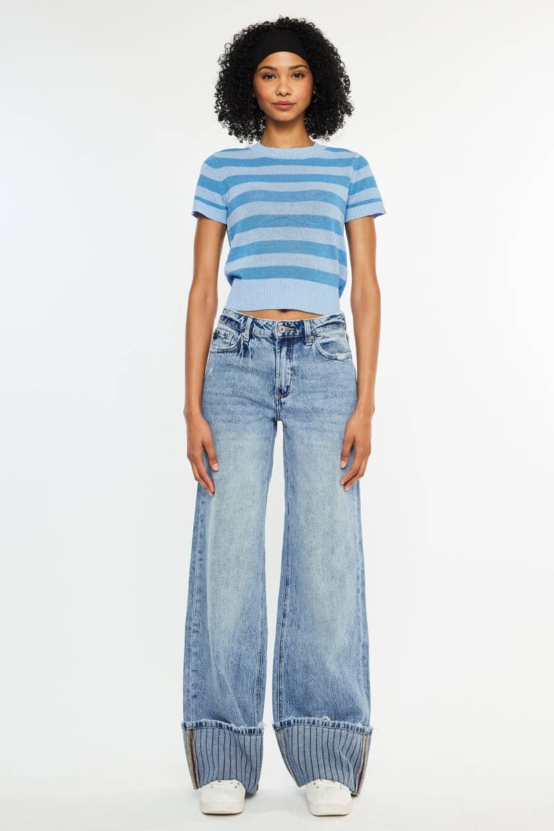 High-Rise Wide Leg