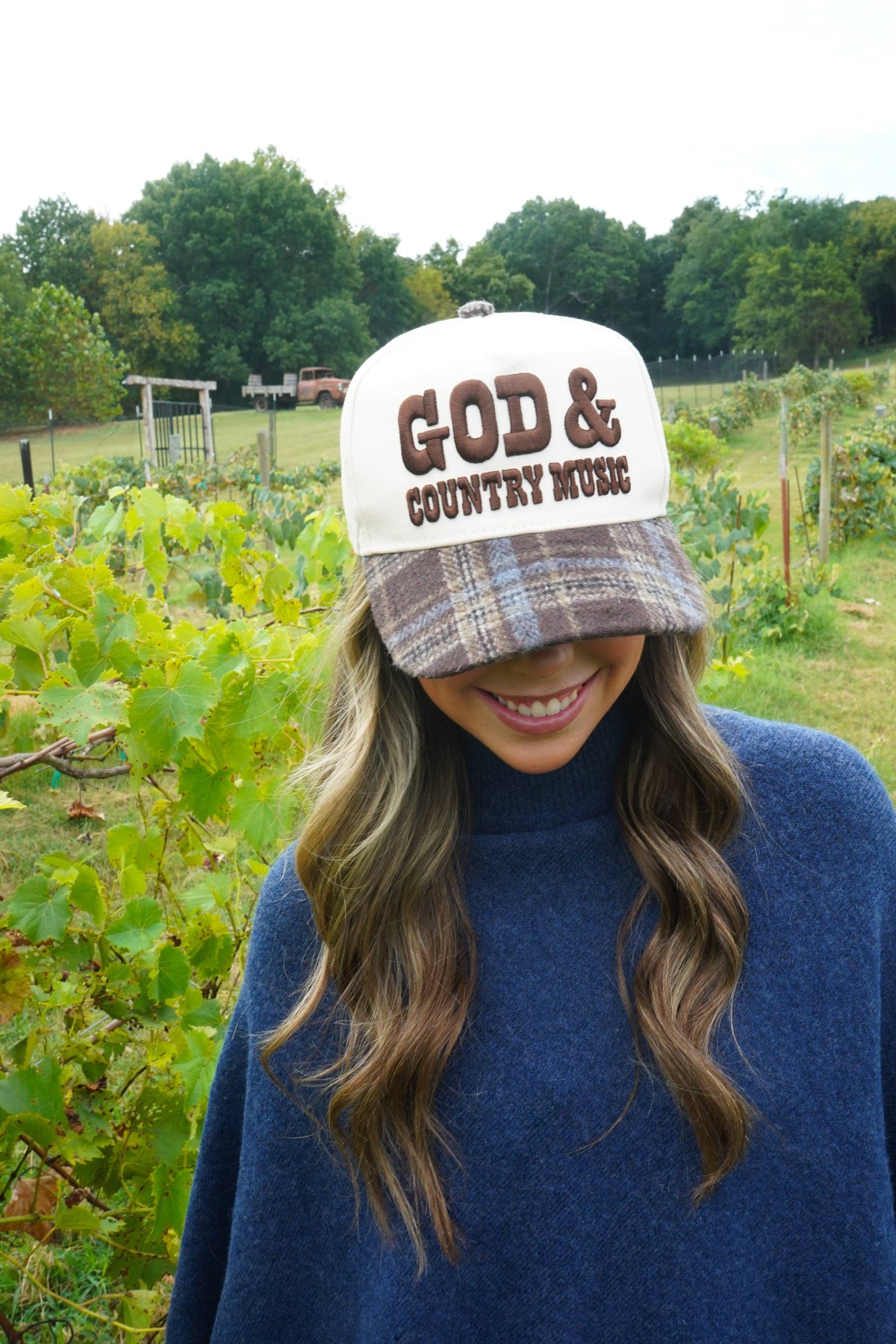 God &amp; Country Music Trucker Hat