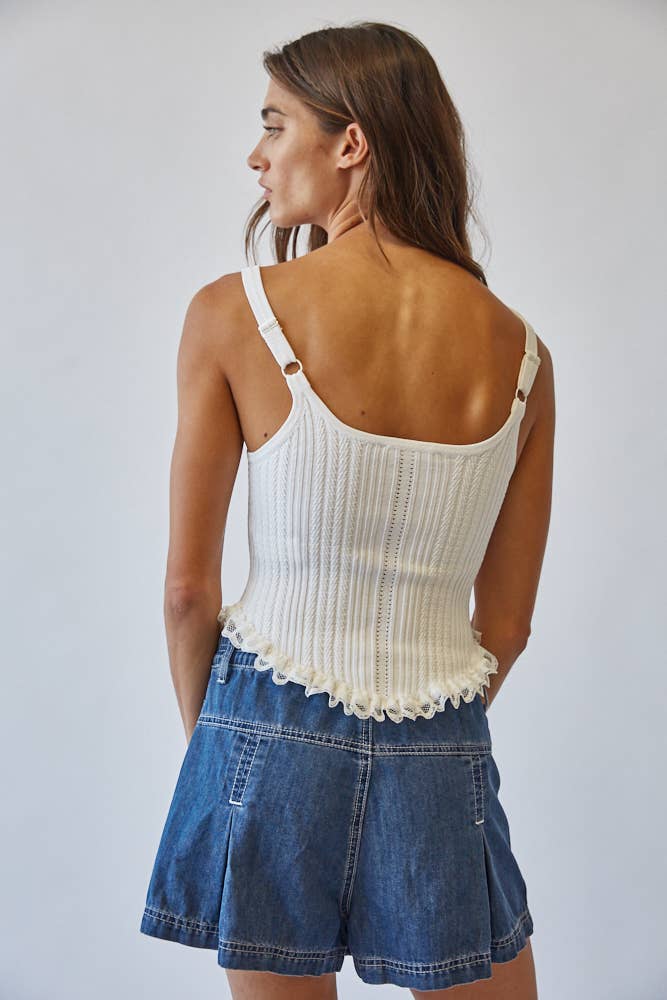 Knit Corset Top